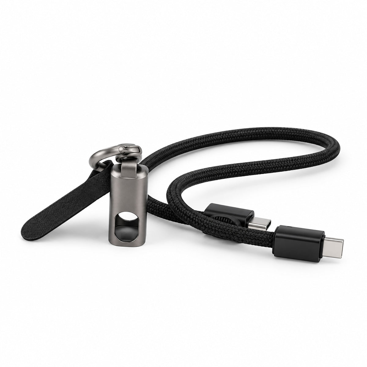 STRAPPY 60W USB C to USB C Keychain Cable
