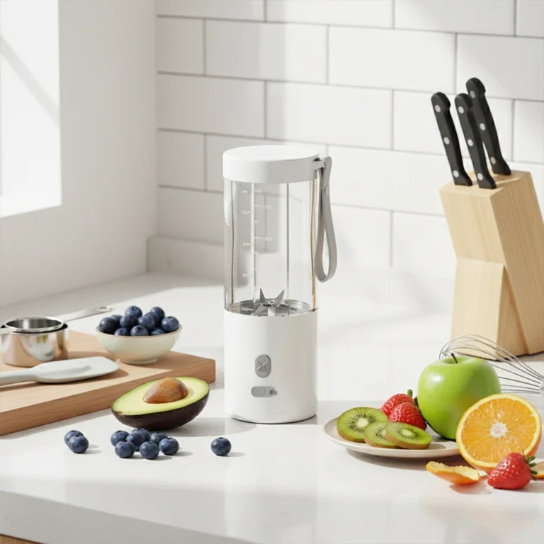 PORTABLE BLENDER 450ml Rechargeable Smoothie Maker