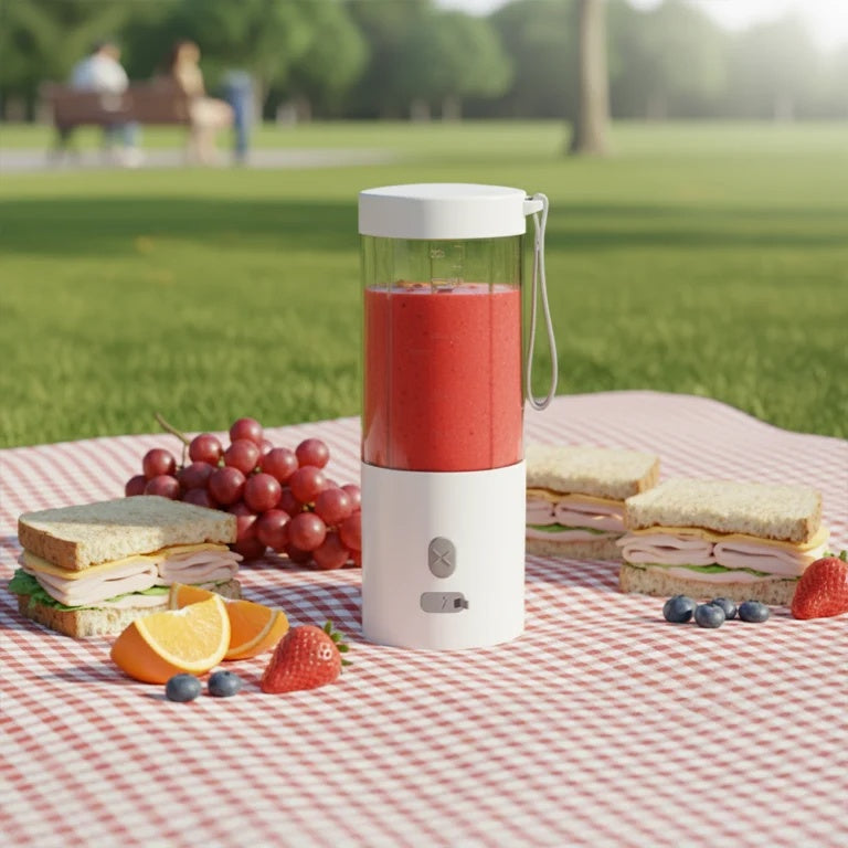PORTABLE BLENDER 450ml Rechargeable Smoothie Maker