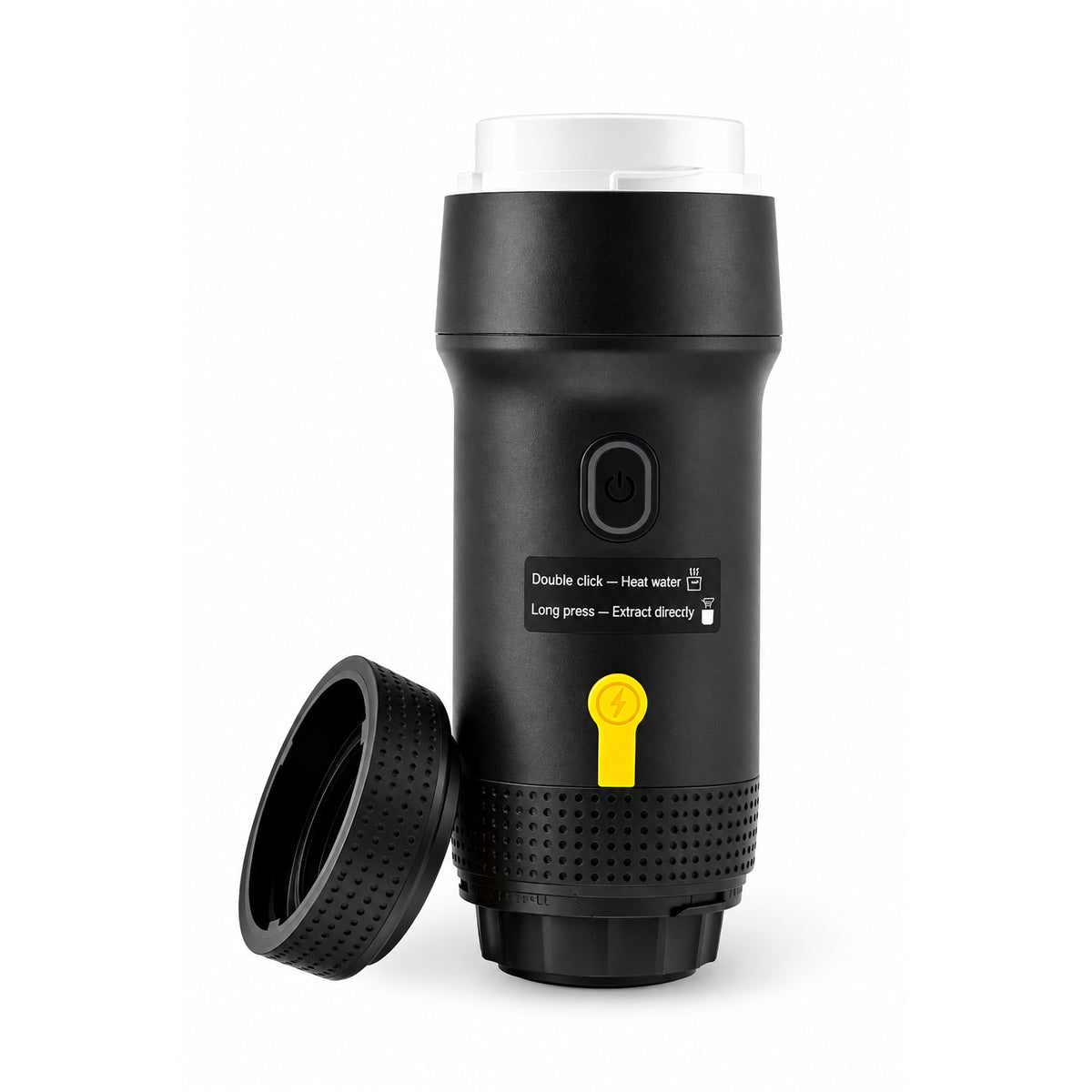 3-in-1 Portable Espresso Maker – Self-Heating Cordless Coffee Machine