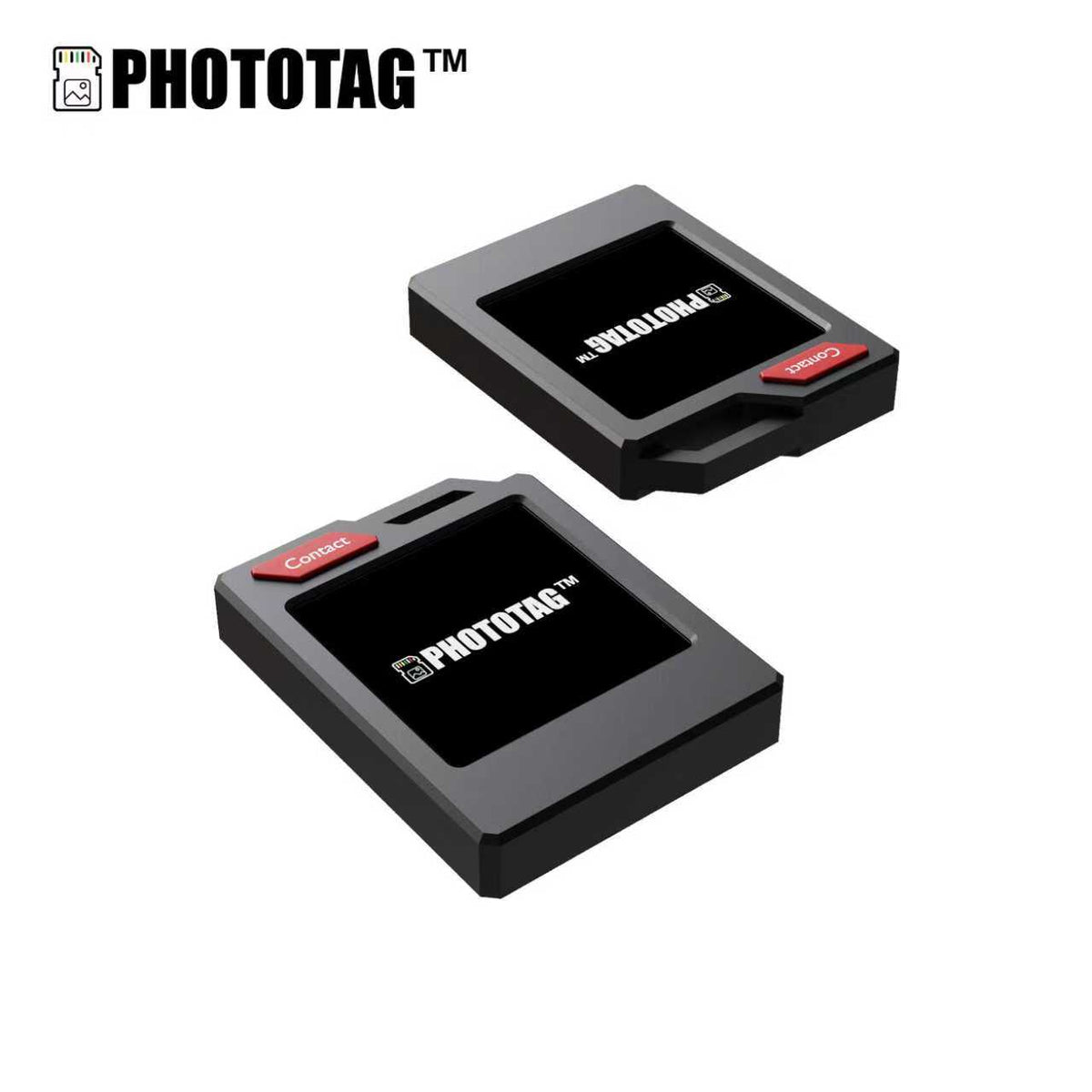 PhotoTag Smart Bluetooth Tracker with Custom Color E-Ink Display