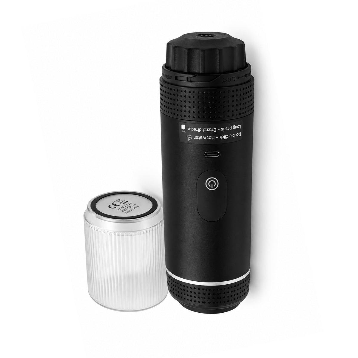ESPRESSO-GO 3-in-1 Portable Coffee Maker with Rechargeable Battery