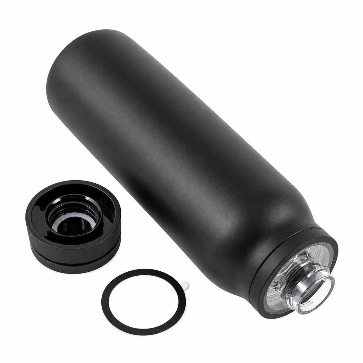 MagSafe Stainless Steel Water Bottle with Phone Holder