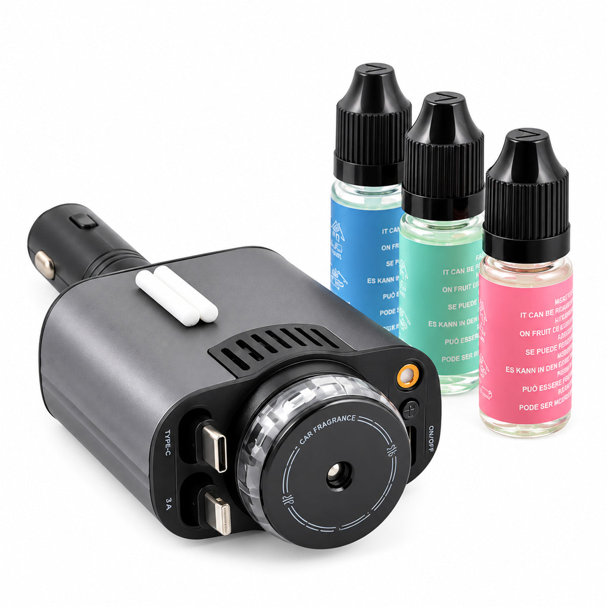 5-in-1 45W Starlight Aromatherapy Car Charger