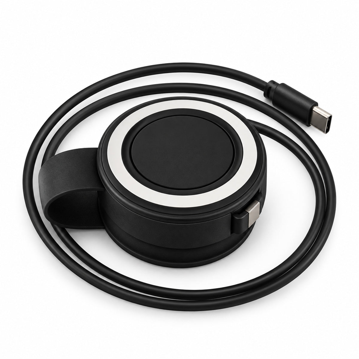 2n1 YOYO 15W Wireless Charger with Retractable Cable
