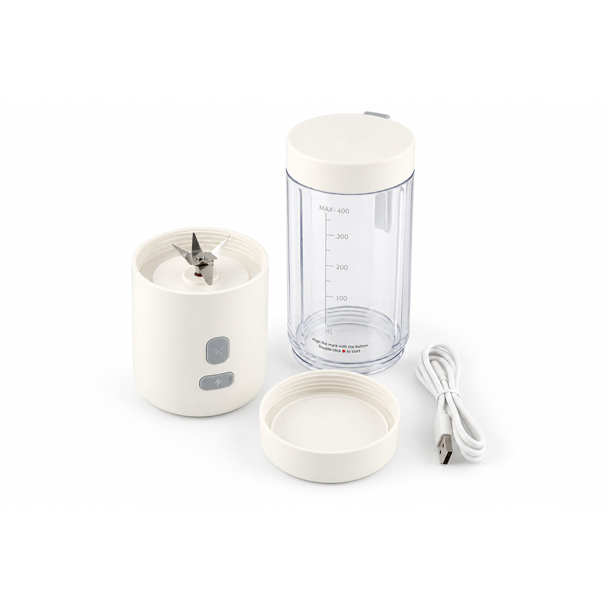 PORTABLE BLENDER 450ml Rechargeable Smoothie Maker