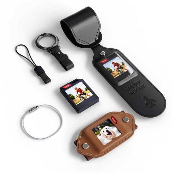 PhotoTag Smart Bluetooth Tracker with Custom Color E-Ink Display