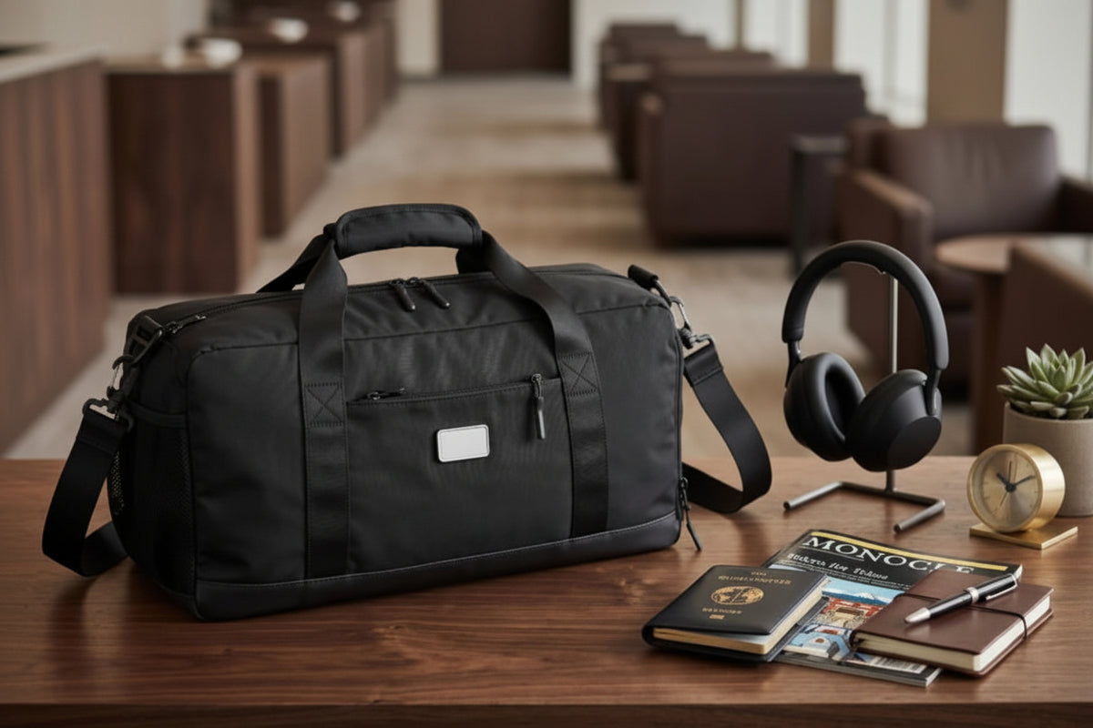 FlexBag Black Gym & Travel Bag