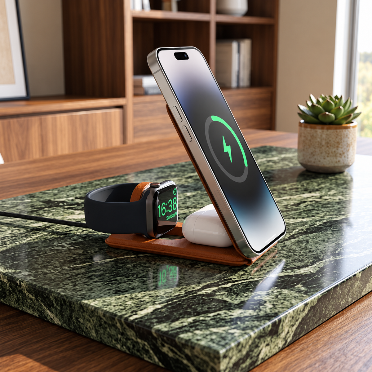 3n1 MAGBOLT PRO 15W Foldable Wireless Charger
