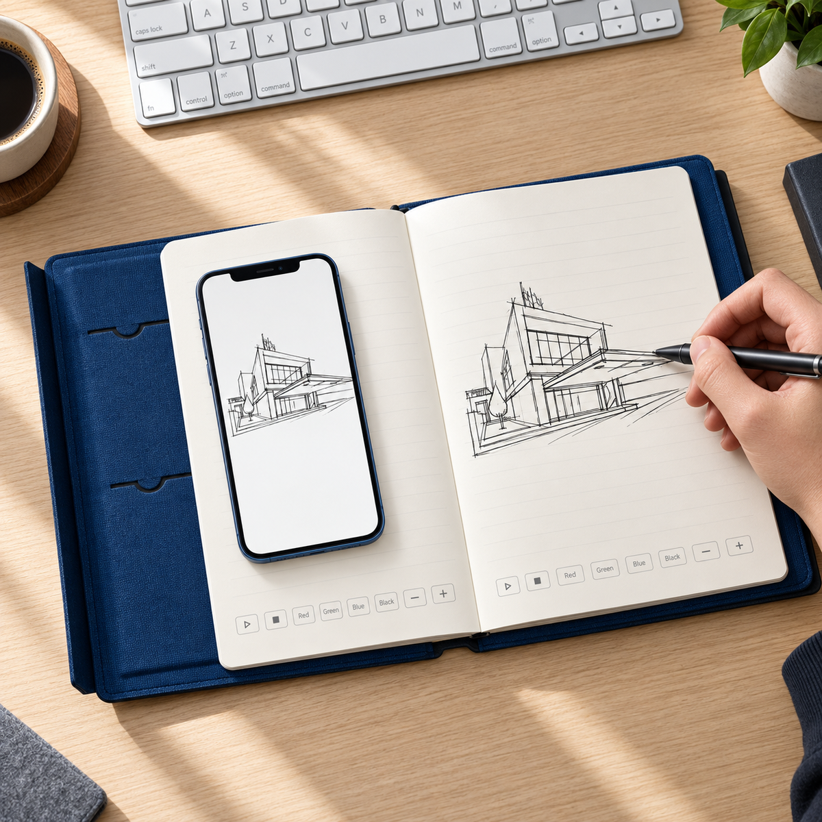 DIGI PENOTE Smart Digital Pen & Notebook with Real Time Sync