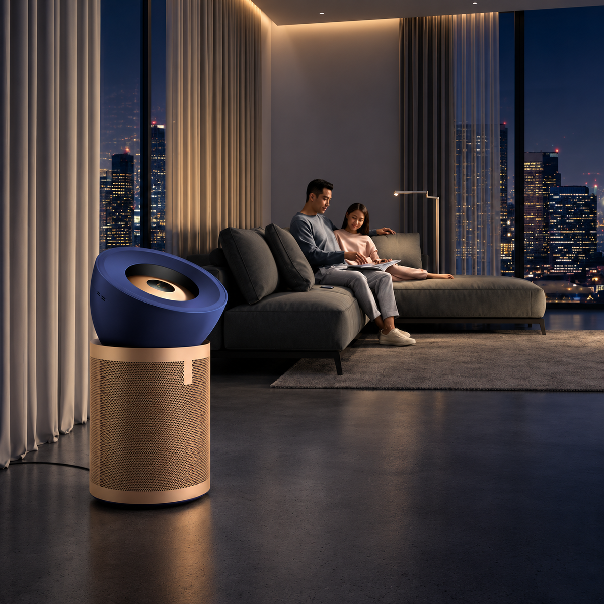 Dyson Purifier Big+Quiet Formaldehyde BP04 – Prussian Blue/Gold