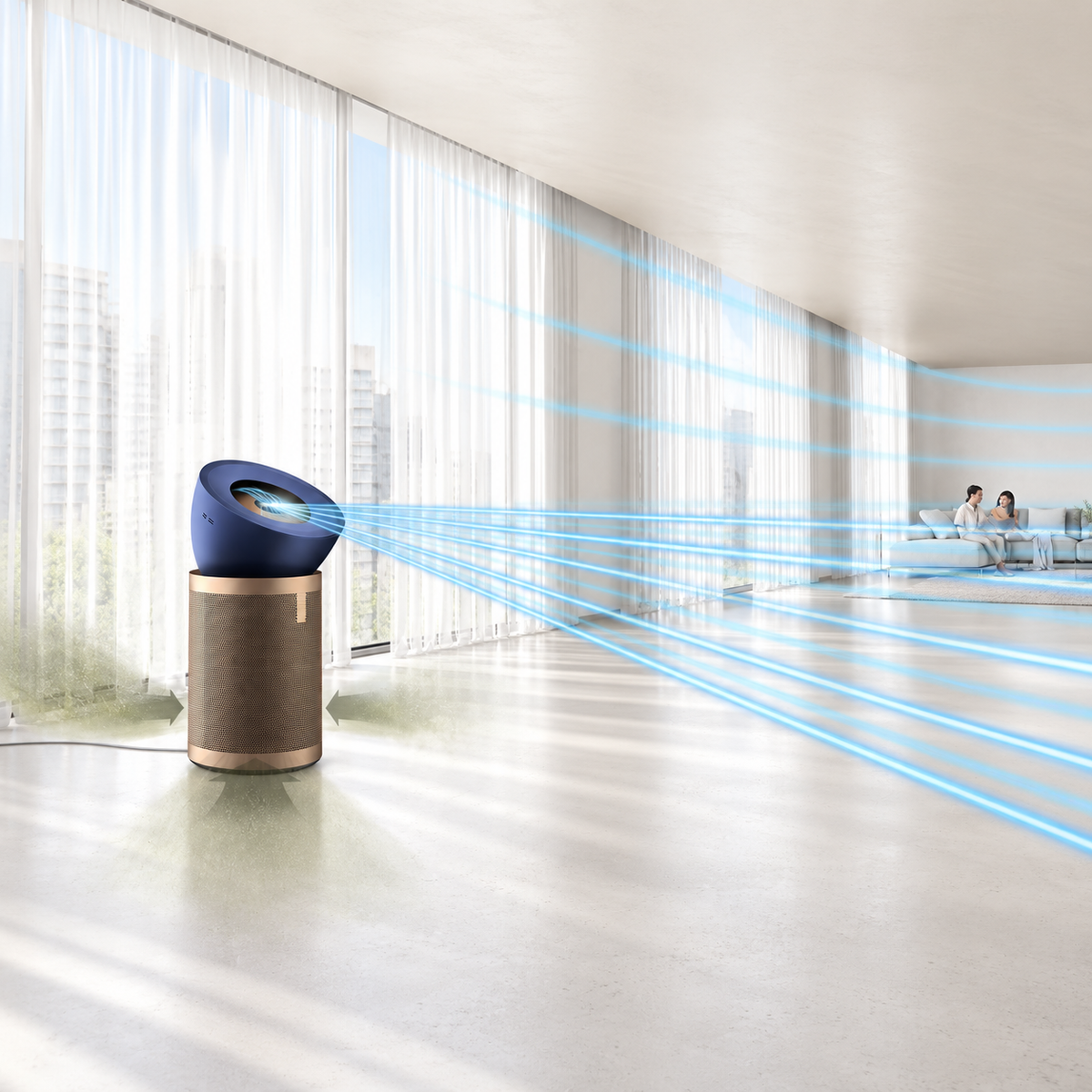 Dyson Purifier Big+Quiet Formaldehyde BP04 – Prussian Blue/Gold