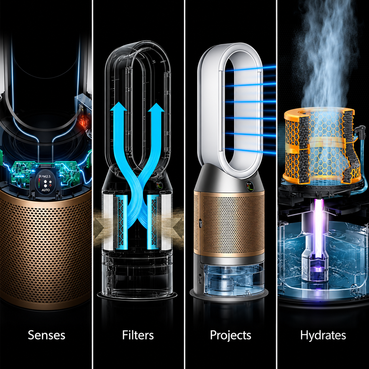 Dyson Purifier Humidify+Cool PH2 De-NOx PH05