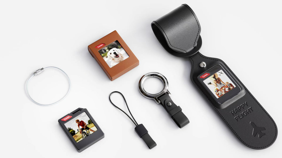 PhotoTag Smart Bluetooth Tracker with Custom Color E-Ink Display