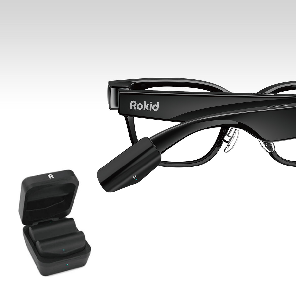 Rokid Glasses Power Capsule with 2 Magnetic Charging Capsules & Case
